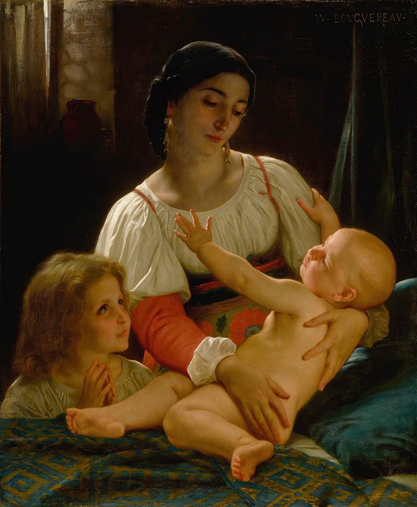 The Awakening art print by William-Adolphe Bouguereau for $57.95 CAD