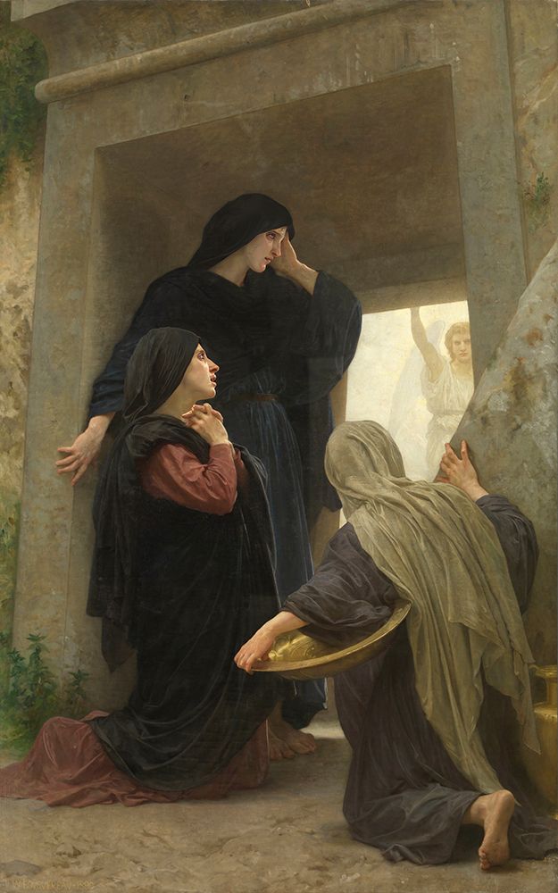 The Holy Women at the Tomb 1890 art print by William-Adolphe Bouguereau for $57.95 CAD