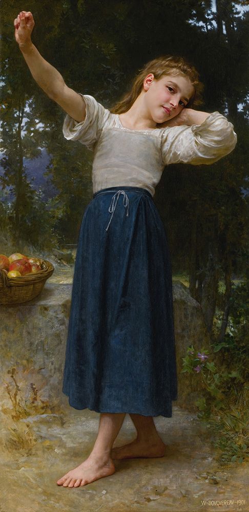 The Sloth 1901 art print by William-Adolphe Bouguereau for $57.95 CAD