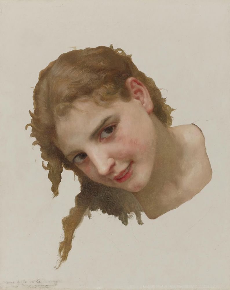 Young Girl from La Rochelle Study for the Ford art print by William-Adolphe Bouguereau for $57.95 CAD