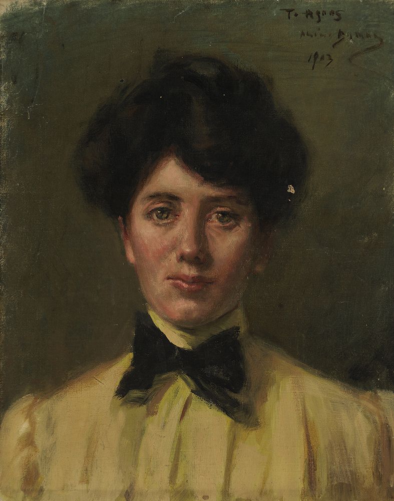 Agnes 1903 art print by Alice Pike Barney for $57.95 CAD
