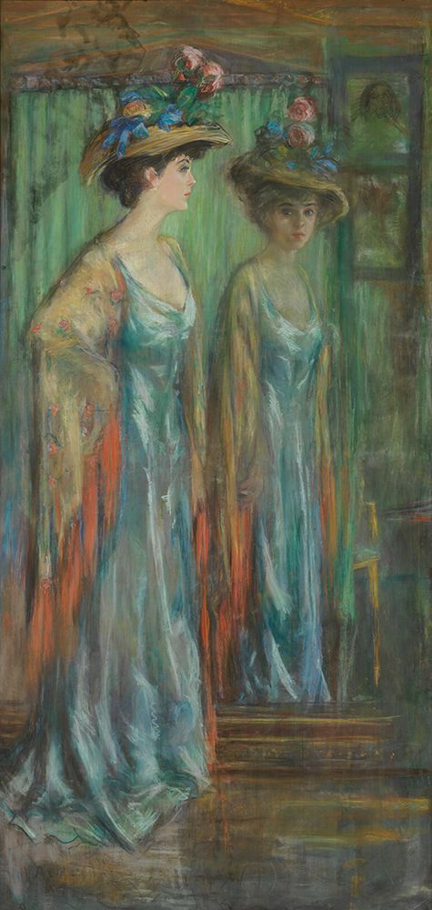 Alice Roosevelt Longworth ca 1895 art print by Alice Pike Barney for $57.95 CAD