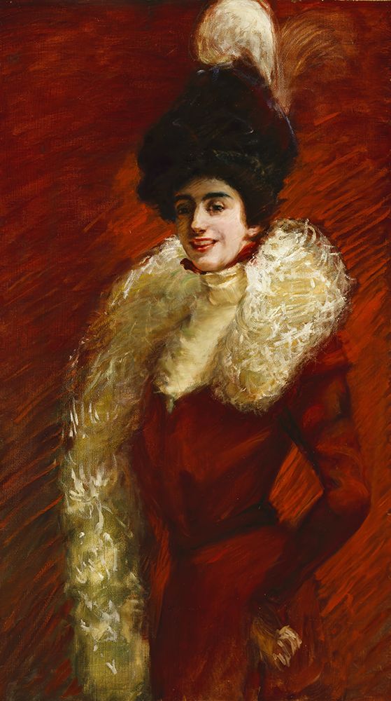 Alice Warder Garrett ca 1909 art print by Alice Pike Barney for $57.95 CAD