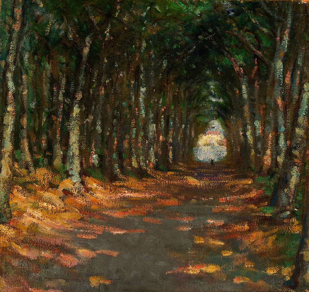 Alley in the Park ca 1906 art print by Alice Pike Barney for $57.95 CAD