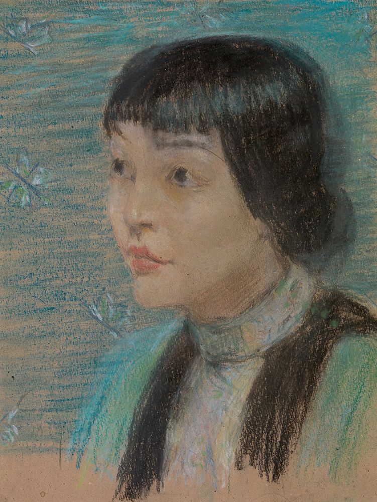 Anna May Wong ca 1927 art print by Alice Pike Barney for $57.95 CAD