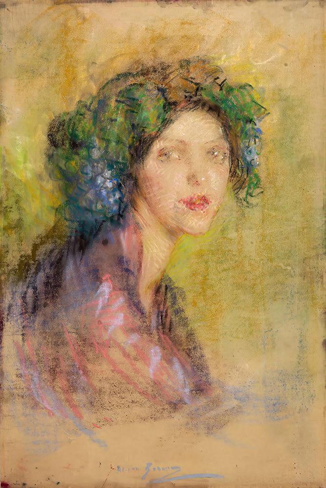 Bacchante Triste art print by Alice Pike Barney for $57.95 CAD