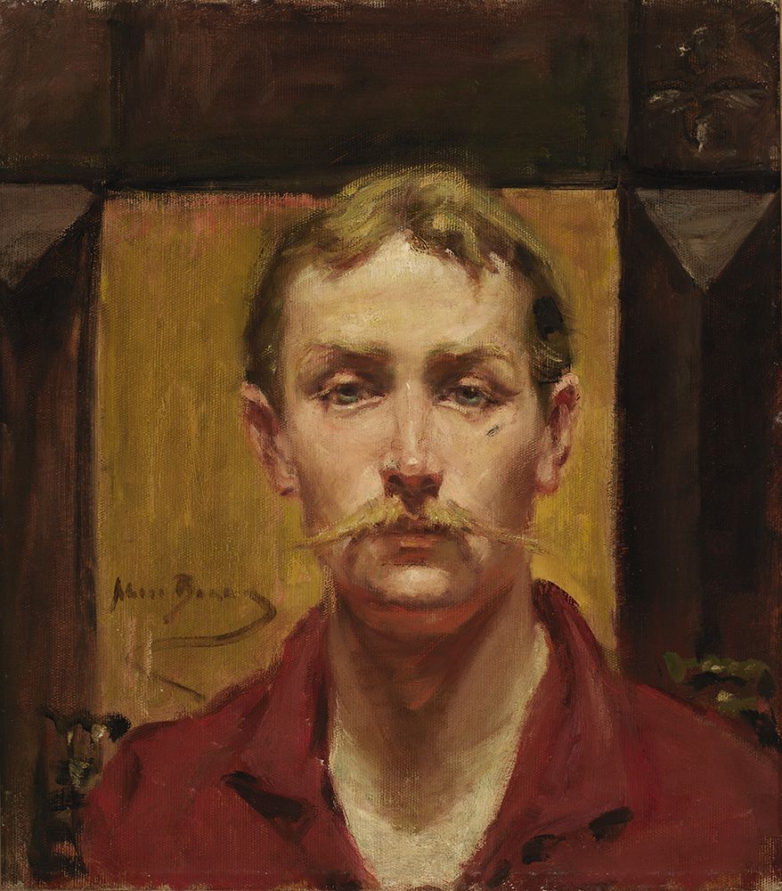 Blonde Man art print by Alice Pike Barney for $57.95 CAD