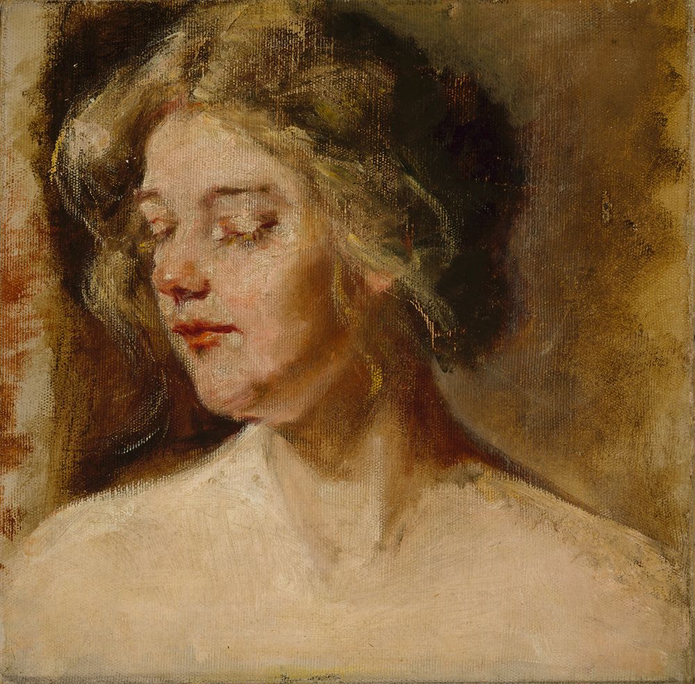 Blonde Studio Model art print by Alice Pike Barney for $57.95 CAD