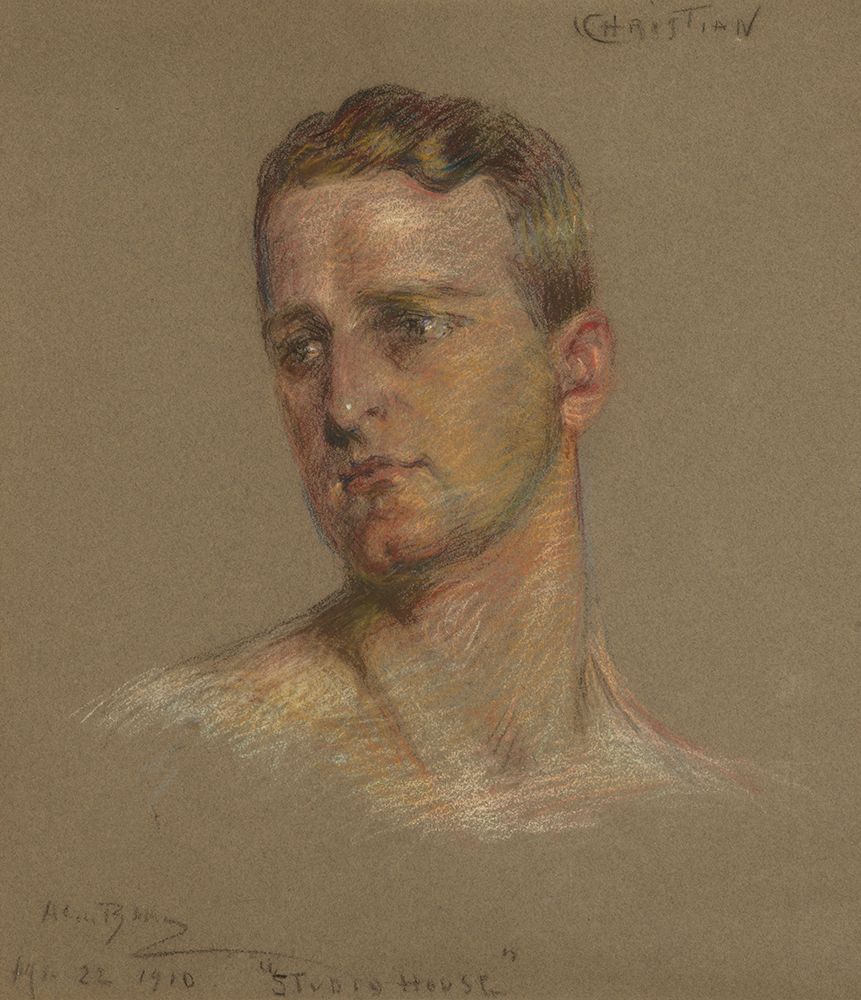Christian 1910 art print by Alice Pike Barney for $57.95 CAD