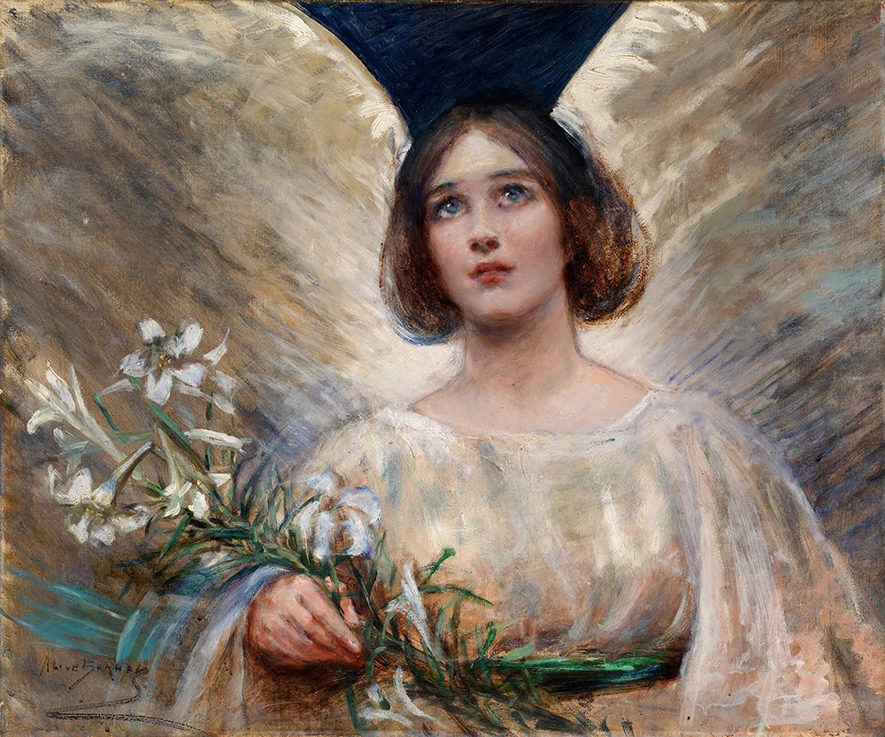 Easter Lilies art print by Alice Pike Barney for $57.95 CAD