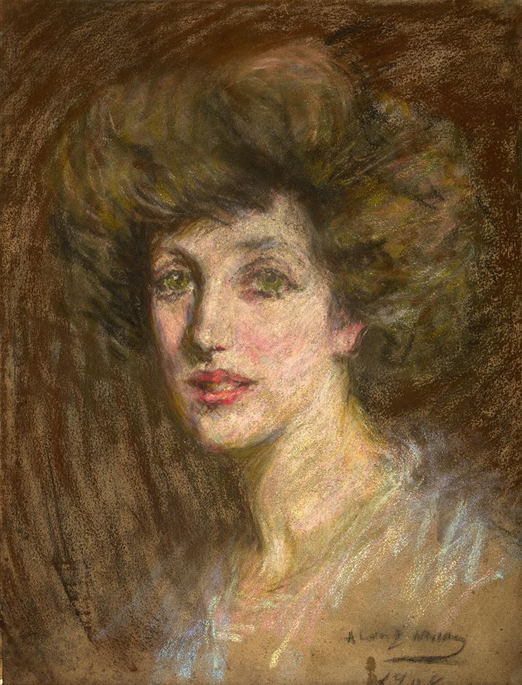 Gladys 1908 art print by Alice Pike Barney for $57.95 CAD