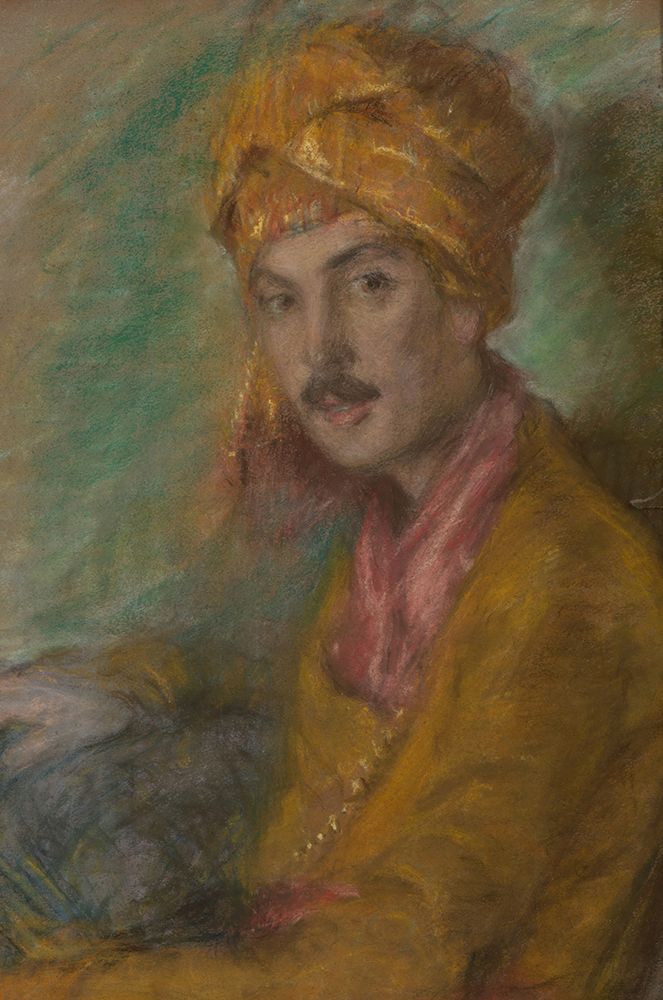 Gold Turban art print by Alice Pike Barney for $57.95 CAD