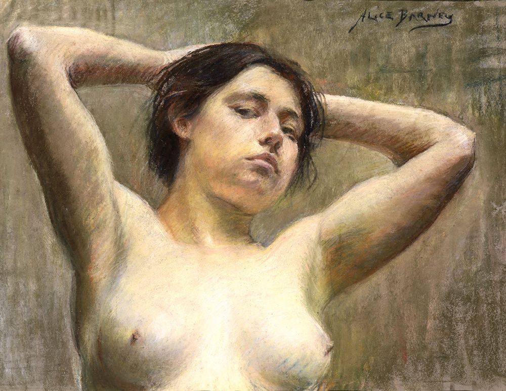 In Pose ca 1910 art print by Alice Pike Barney for $57.95 CAD