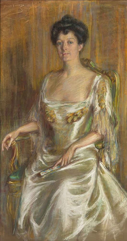 Lady with Fan art print by Alice Pike Barney for $57.95 CAD