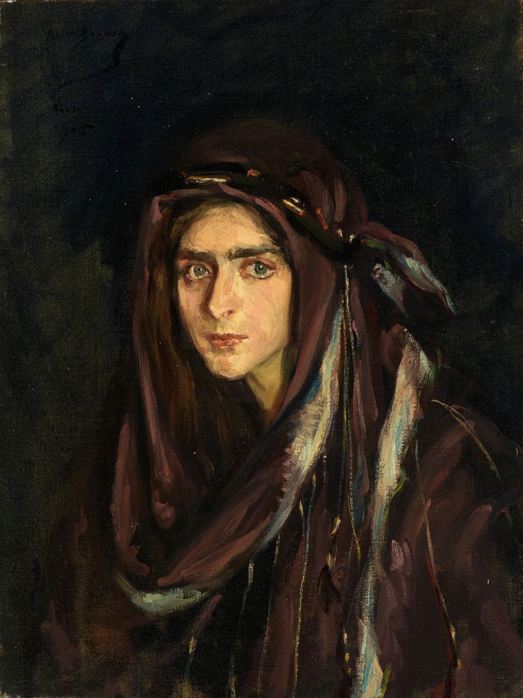 Laura in Arabian Costume 1905 art print by Alice Pike Barney for $57.95 CAD