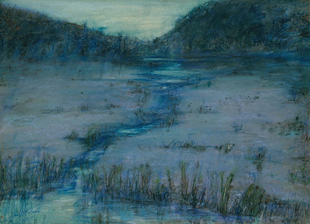 Marshlands at Sundown ca 1908 art print by Alice Pike Barney for $57.95 CAD