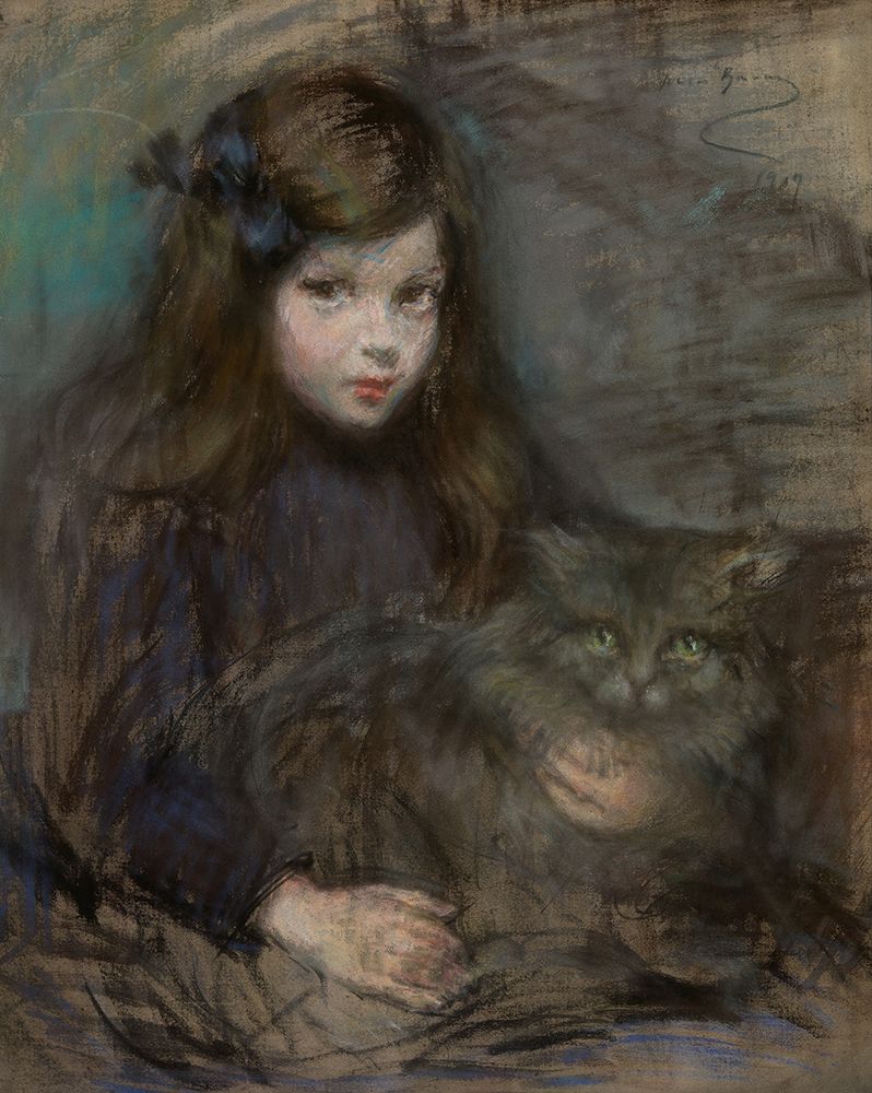 Minette and Minet 1907 art print by Alice Pike Barney for $57.95 CAD