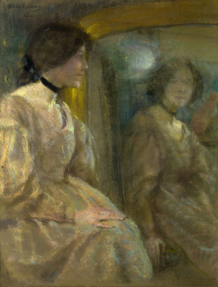 Mirror Reflection 1911 art print by Alice Pike Barney for $57.95 CAD