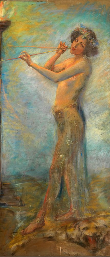 Pagan Dancer ca 1901 art print by Alice Pike Barney for $57.95 CAD