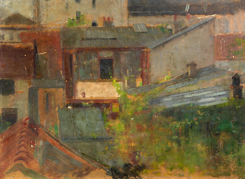 Rooftops ca 1900 art print by Alice Pike Barney for $57.95 CAD
