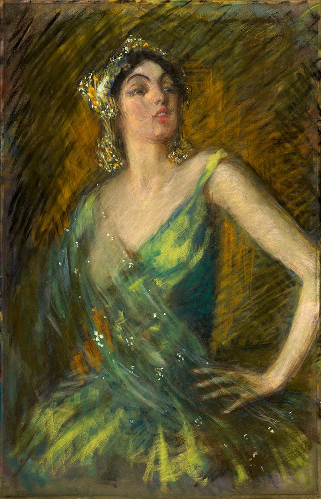 Ruth St. Denis 1910 art print by Alice Pike Barney for $57.95 CAD