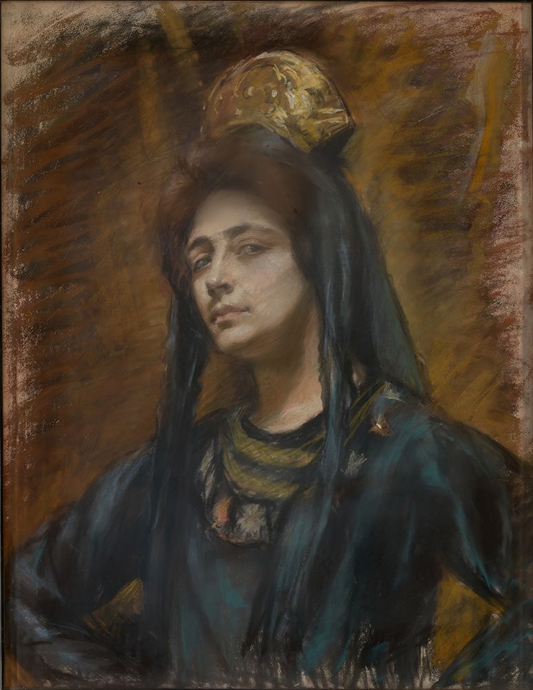 Spanish Comb art print by Alice Pike Barney for $57.95 CAD
