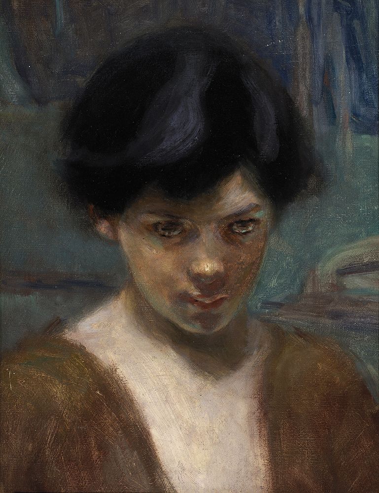 Study Head of a Boy art print by Alice Pike Barney for $57.95 CAD