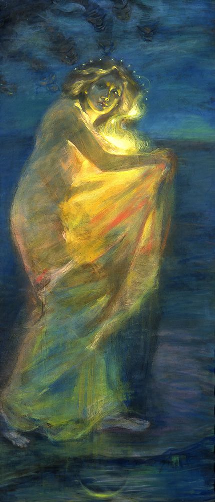 Woman Clothed with the Sun 1904 art print by Alice Pike Barney for $57.95 CAD