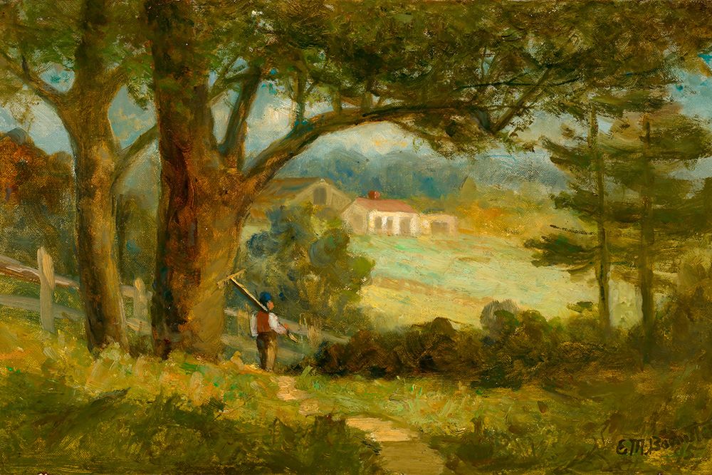 Homeward 1895 art print by Edward Mitchell Bannister for $57.95 CAD