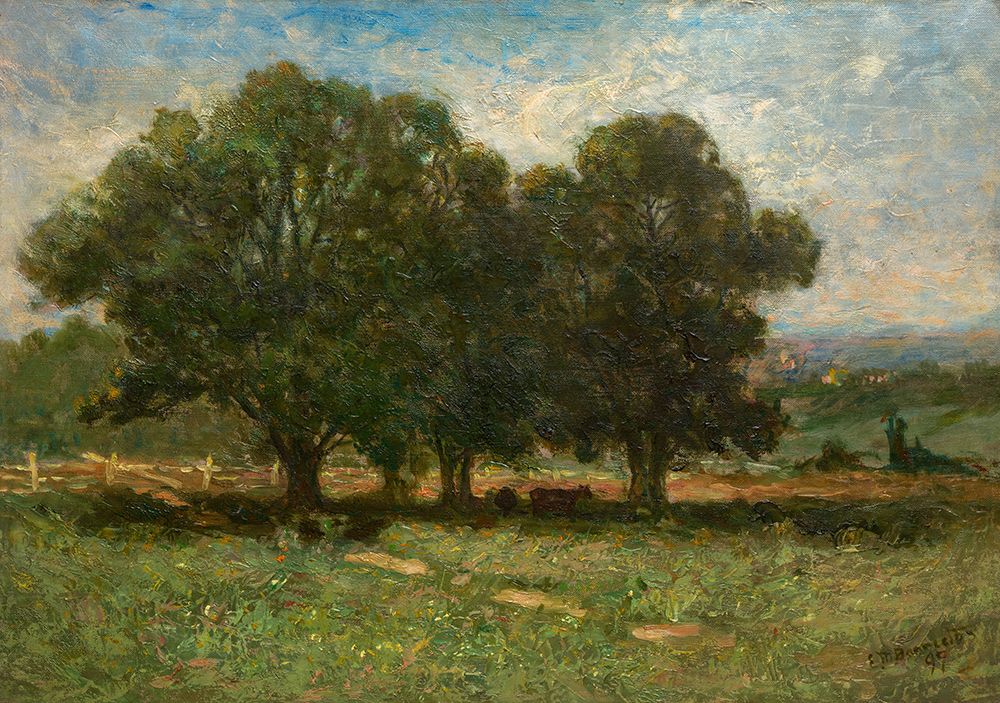 Landscape 1899 art print by Edward Mitchell Bannister for $57.95 CAD