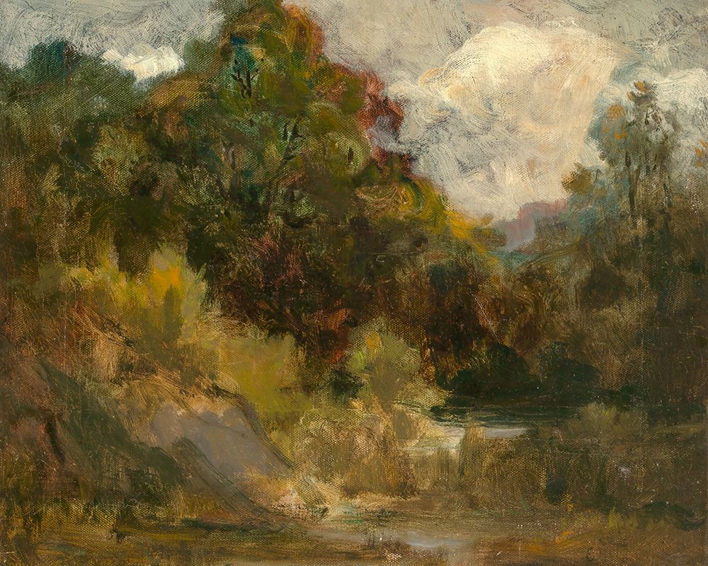 Landscape, trees art print by Edward Mitchell Bannister for $57.95 CAD