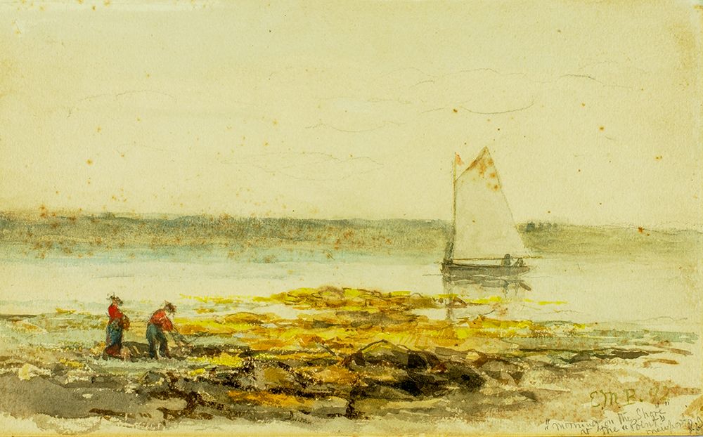 Morning on the Shore 1892 art print by Edward Mitchell Bannister for $57.95 CAD