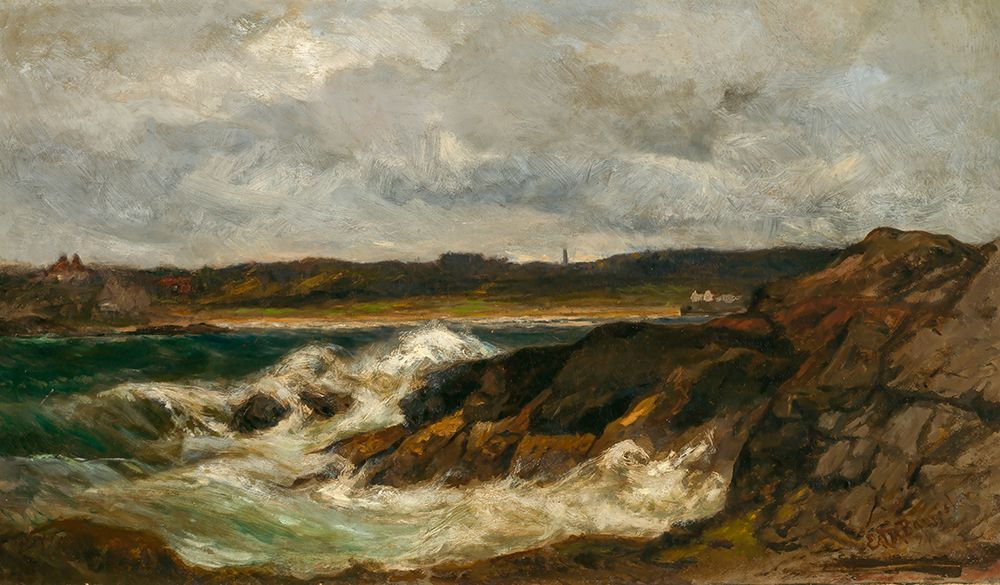 Newport ca 1877 art print by Edward Mitchell Bannister for $57.95 CAD