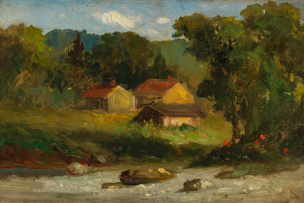 Rocky Farm, Newport 1891 art print by Edward Mitchell Bannister for $57.95 CAD