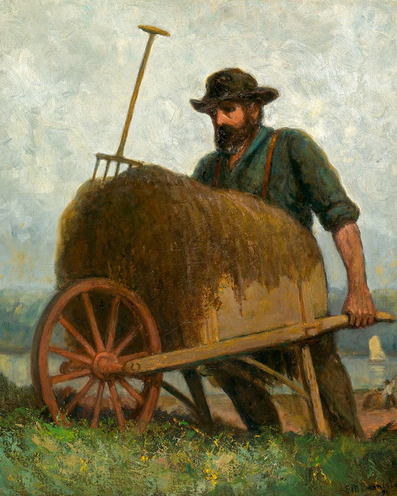 Seaweed Gatherers 1898 art print by Edward Mitchell Bannister for $57.95 CAD