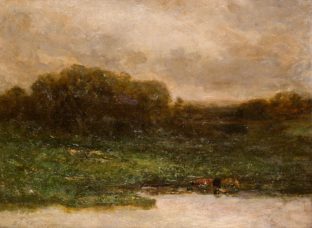 Summer Twilight art print by Edward Mitchell Bannister for $57.95 CAD