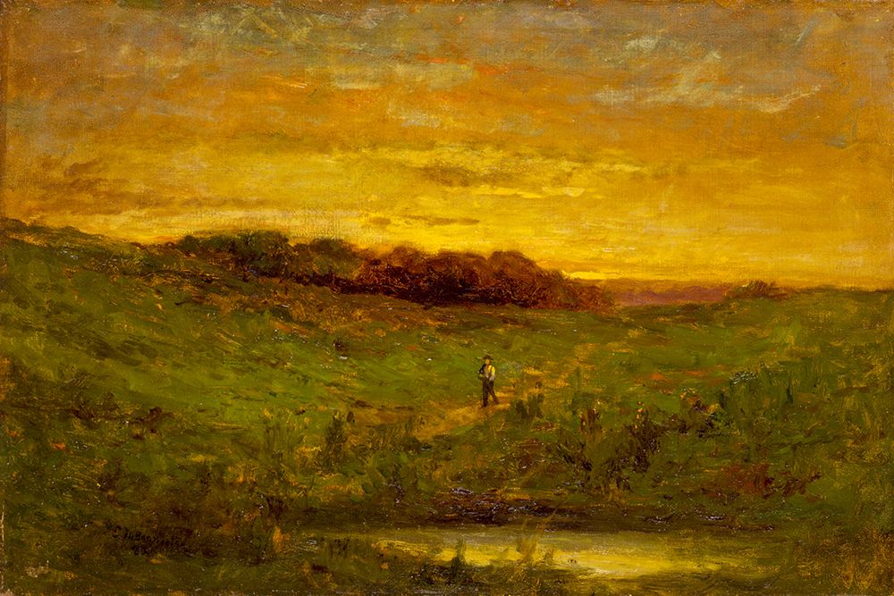Sunset 1883 art print by Edward Mitchell Bannister for $57.95 CAD