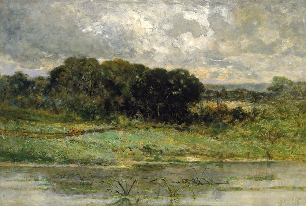 Swale Land 1898 art print by Edward Mitchell Bannister for $57.95 CAD