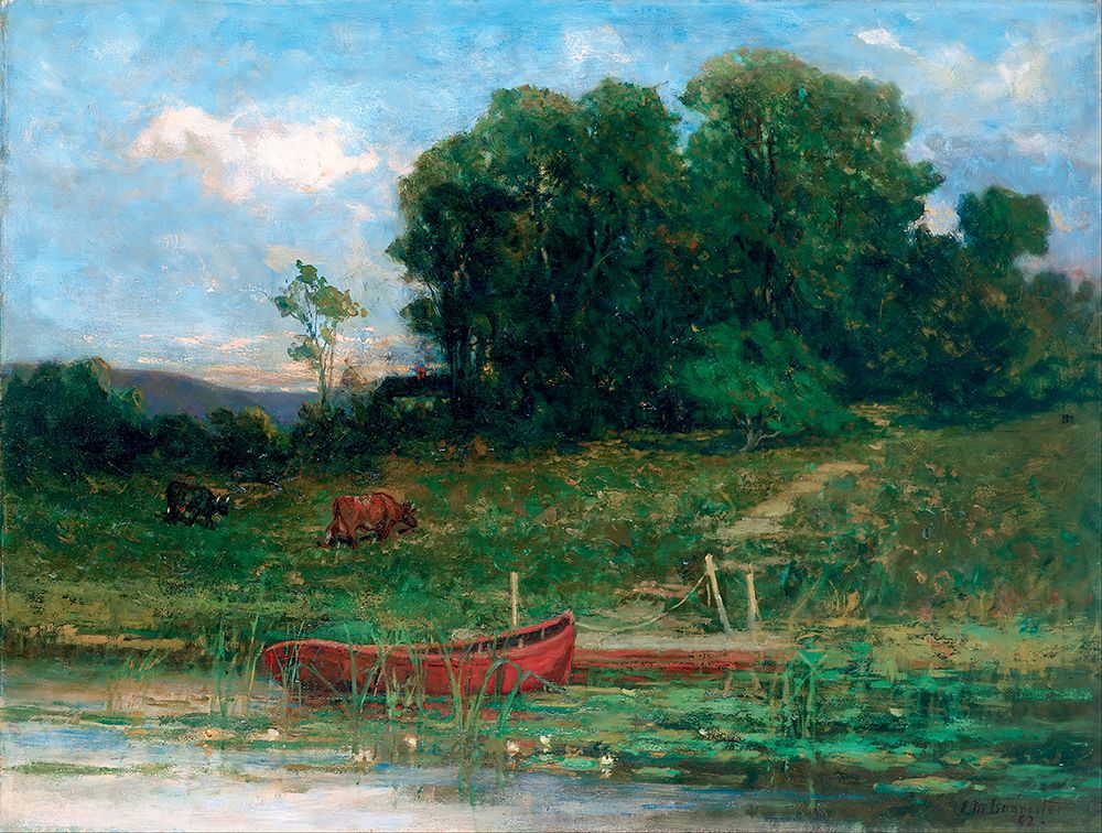 The Farm Landing art print by Edward Mitchell Bannister for $57.95 CAD
