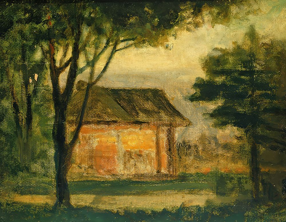 The Old Homestead art print by Edward Mitchell Bannister for $57.95 CAD