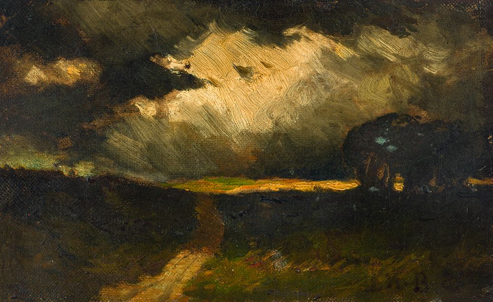 The Storm 1881 art print by Edward Mitchell Bannister for $57.95 CAD