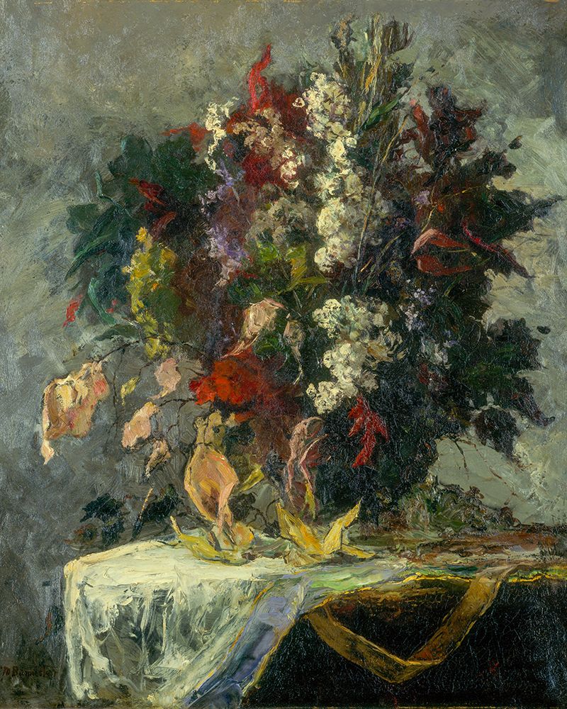 Untitled, Floral Still Life art print by Edward Mitchell Bannister for $57.95 CAD