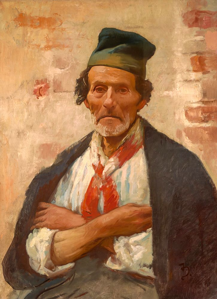 Chioggia Fisherman 1894 art print by Frank Duveneck for $57.95 CAD
