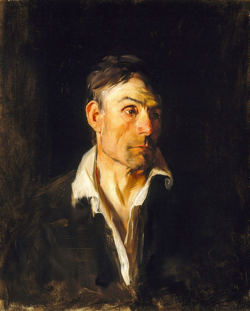 Portrait of a Man. Richard Creifelds art print by Frank Duveneck for $57.95 CAD