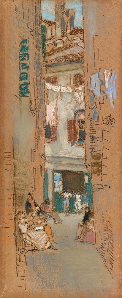 Bead Stringers 1880 art print by James McNeill Whistler for $57.95 CAD