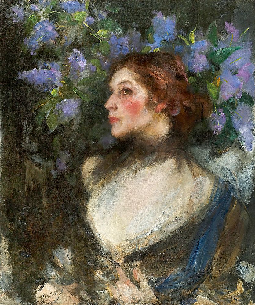 Florence Shannon ca 1905 art print by James Jebusa Shannon for $57.95 CAD
