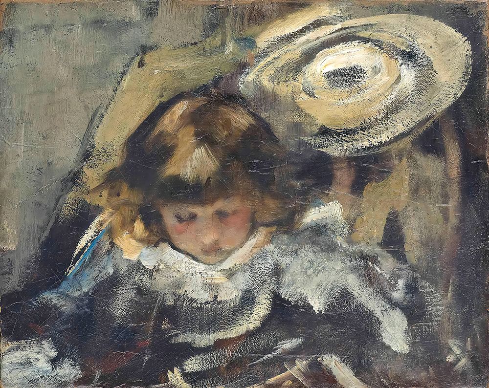 In Repose art print by James Jebusa Shannon for $57.95 CAD