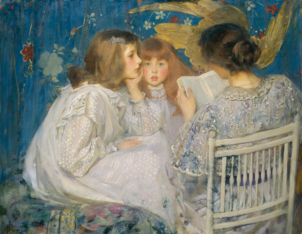 Jungle Tales, Contes de la Jungle art print by James Jebusa Shannon for $57.95 CAD