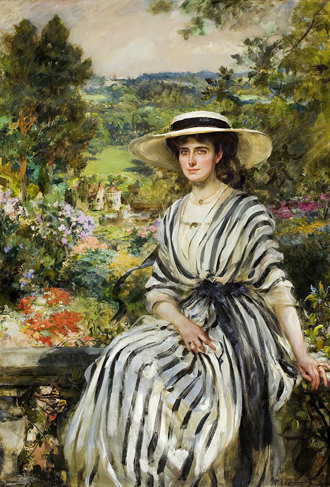 Mary Rosamond Anstruther, Mrs Edward Windsor Hussey 1910 art print by James Jebusa Shannon for $57.95 CAD