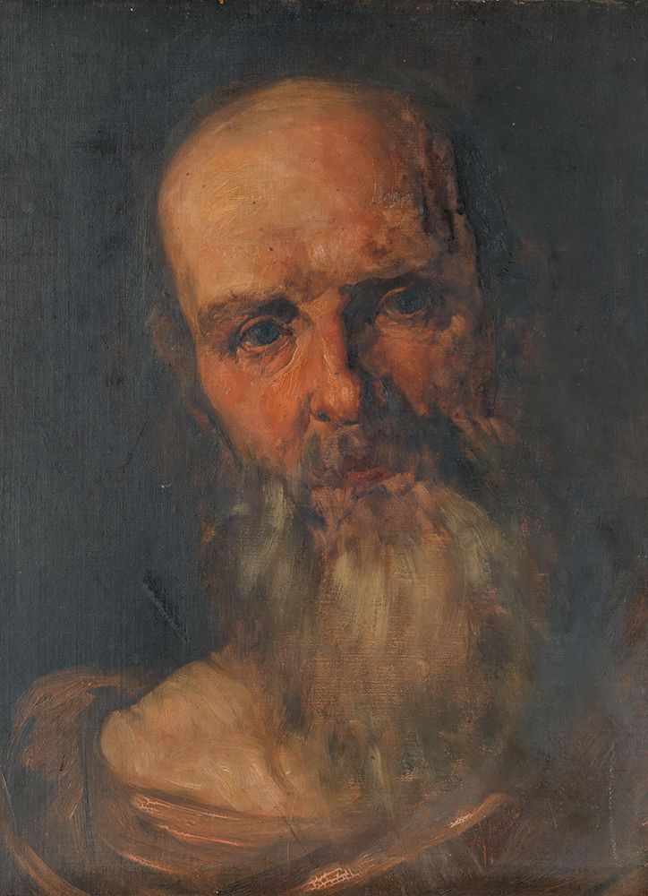 Portrait of an Elderly Man art print by James Jebusa Shannon for $57.95 CAD